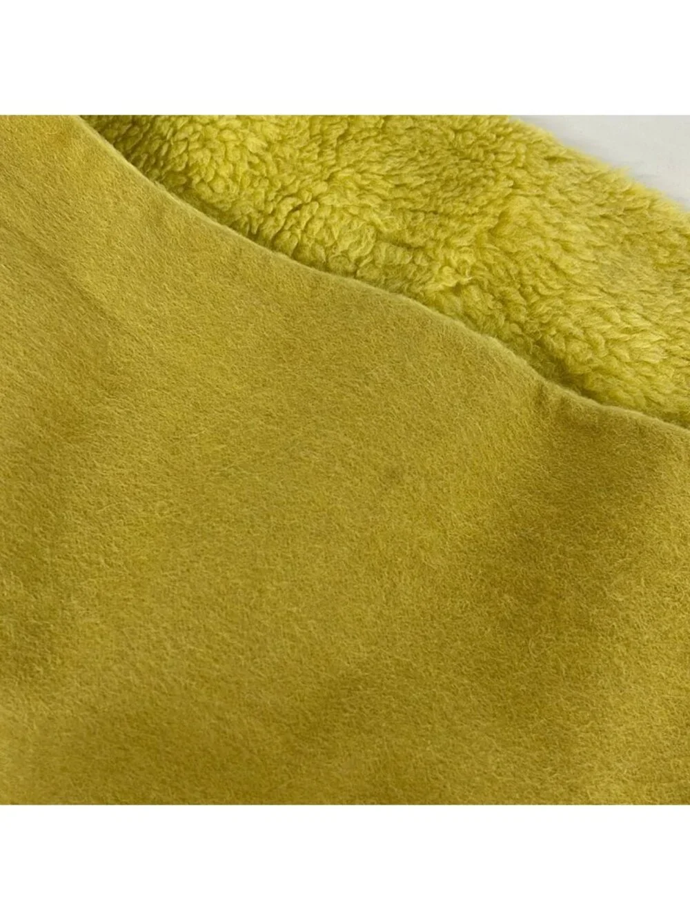 Max Mara Scarf Yellow Wool Silk